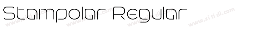 Stampolar Regular字体转换 Stampolar Regular字体转换